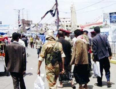 ساحة الاعتصام في صنعاء